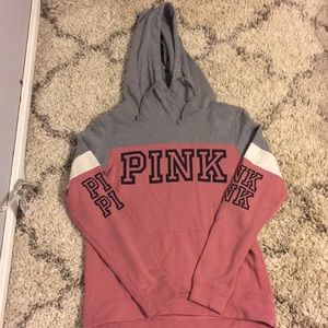 Pink hoodie